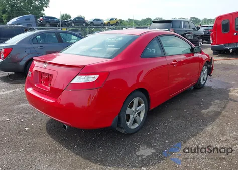 2006 Honda Civic Ex из США, поврежденный, VIN 2HGFG12866H582769
